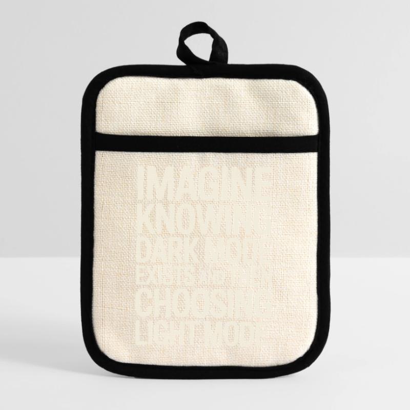 Le mode sombre existe Programmeur IT Nerd Coder Office Maniques avec dos en caoutchouc