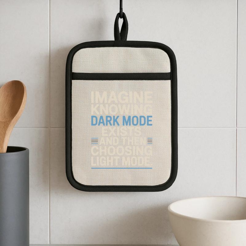 Le mode sombre existe Programmeur IT Nerd Coder Office Maniques avec dos en caoutchouc