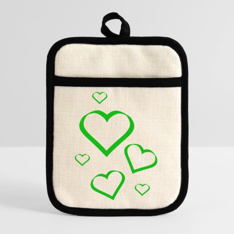 Muttertags Geschenk Mutter Muttertag Geschenkidee  Topflappen mit Gummirückseite