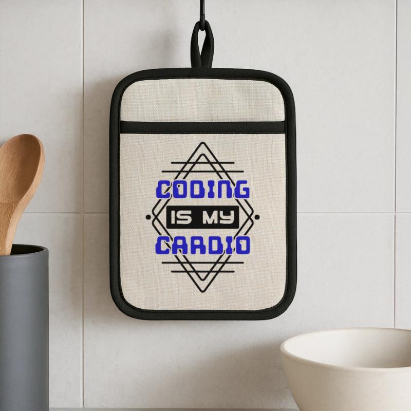 Cooler Spruch Developer Coden Programmierer Code Topflappen mit Gummirückseite