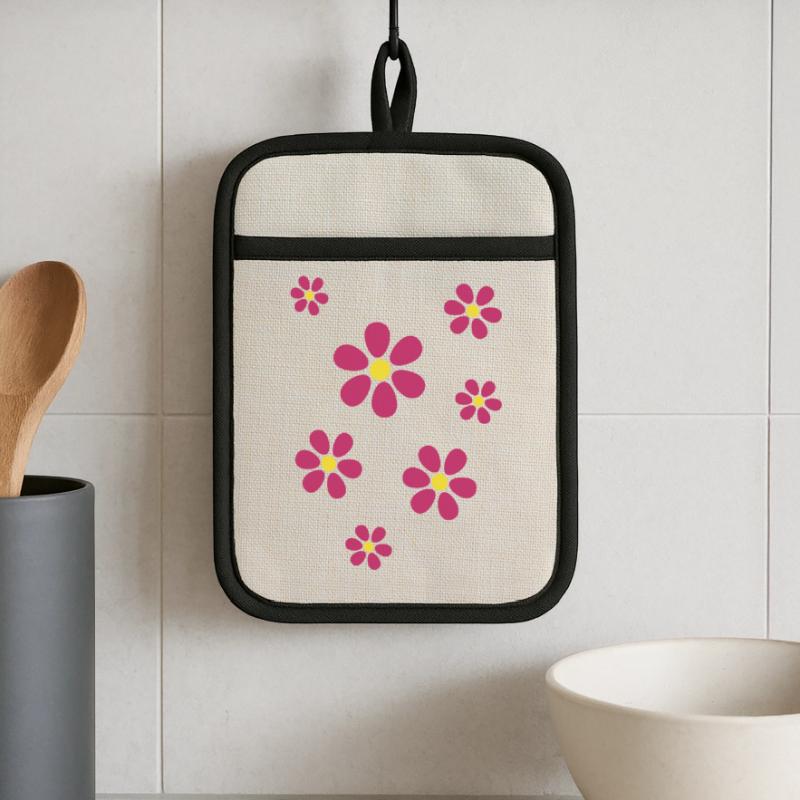 Muttertags Geschenk Mutter Muttertag Geschenkidee  Topflappen mit Gummirückseite