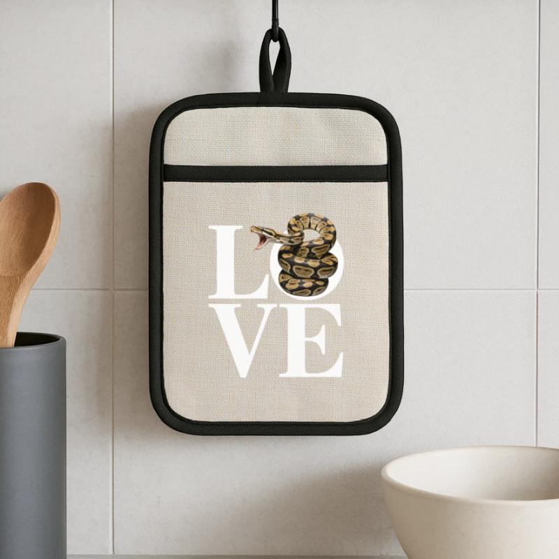 King Python Snakes LOVE Terrarium Python Pot holders with rubber back