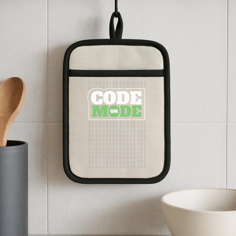 Code Mode Activé - Programmeur Ingénieur logiciel Codeur Maniques avec dos en caoutchouc