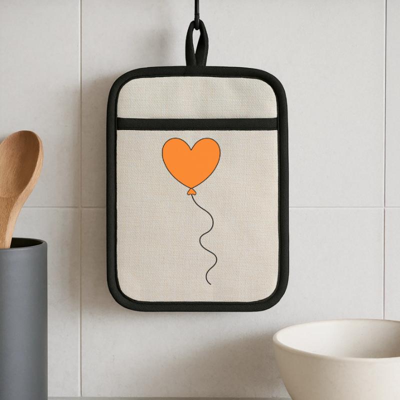 Muttertags Geschenk Mutter Muttertag Geschenkidee  Topflappen mit Gummirückseite