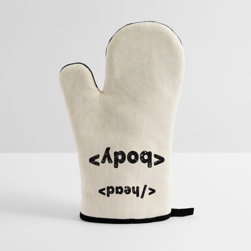 Code Developer Spruch Debug Programmierer Computer Ofenhandschuh mit Gummibeschichtung