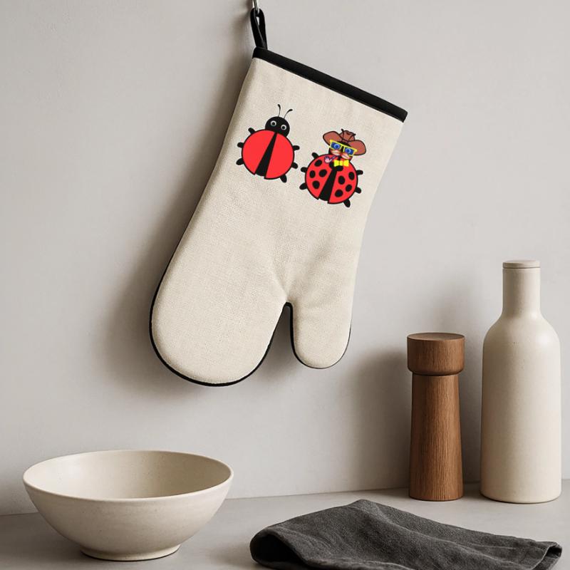 Bugs Bugfixing Debug Developer Computerfreak Ofenhandschuh mit Gummibeschichtung