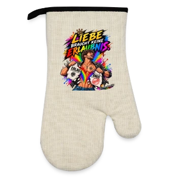 Ofenhandschuh mit Gummibeschichtung