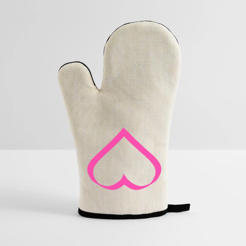 Muttertags Geschenk Mutter Muttertag Geschenkidee  Ofenhandschuh mit Gummibeschichtung