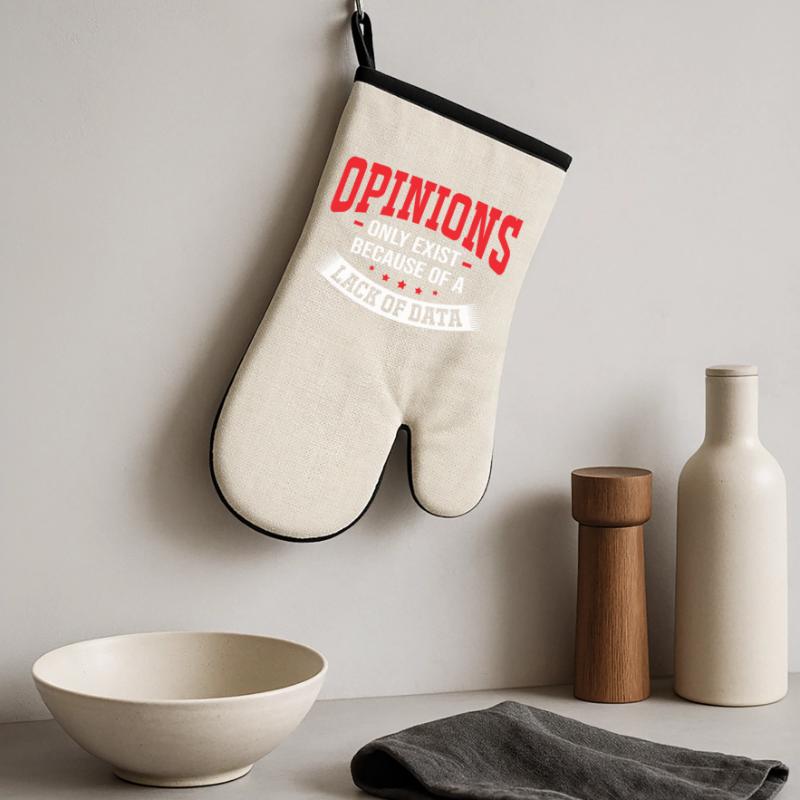 Coder Programmer GPT Oven glove with rubber coating