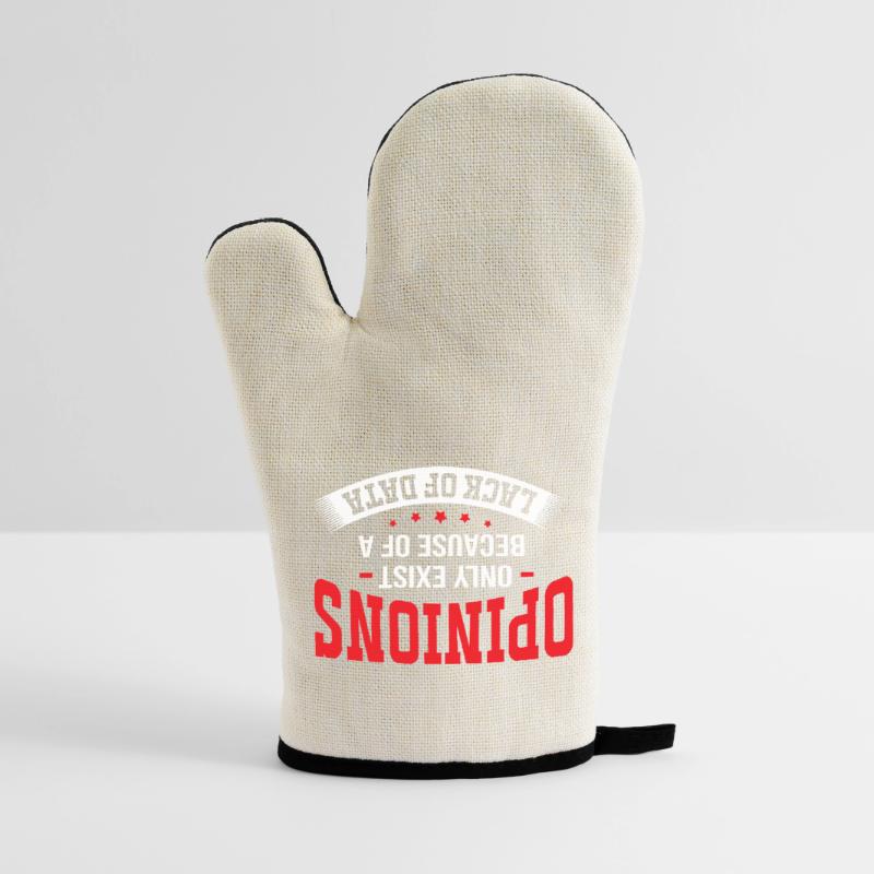 Coder Programmer GPT Oven glove with rubber coating
