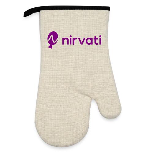 Nirvati Logo - Oven glove with rubber coating