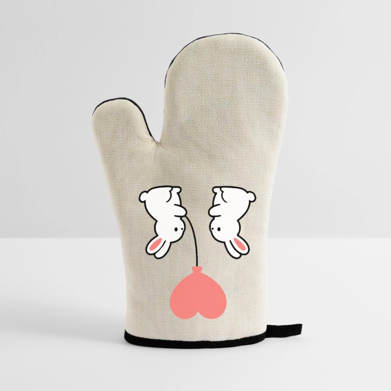 Muttertags Geschenk Mutter Muttertag Geschenkidee  Ofenhandschuh mit Gummibeschichtung