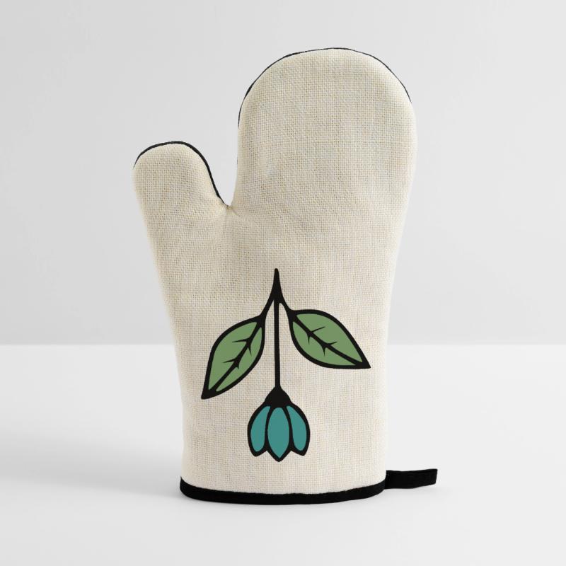 Muttertags Geschenk Mutter Muttertag Geschenkidee  Ofenhandschuh mit Gummibeschichtung