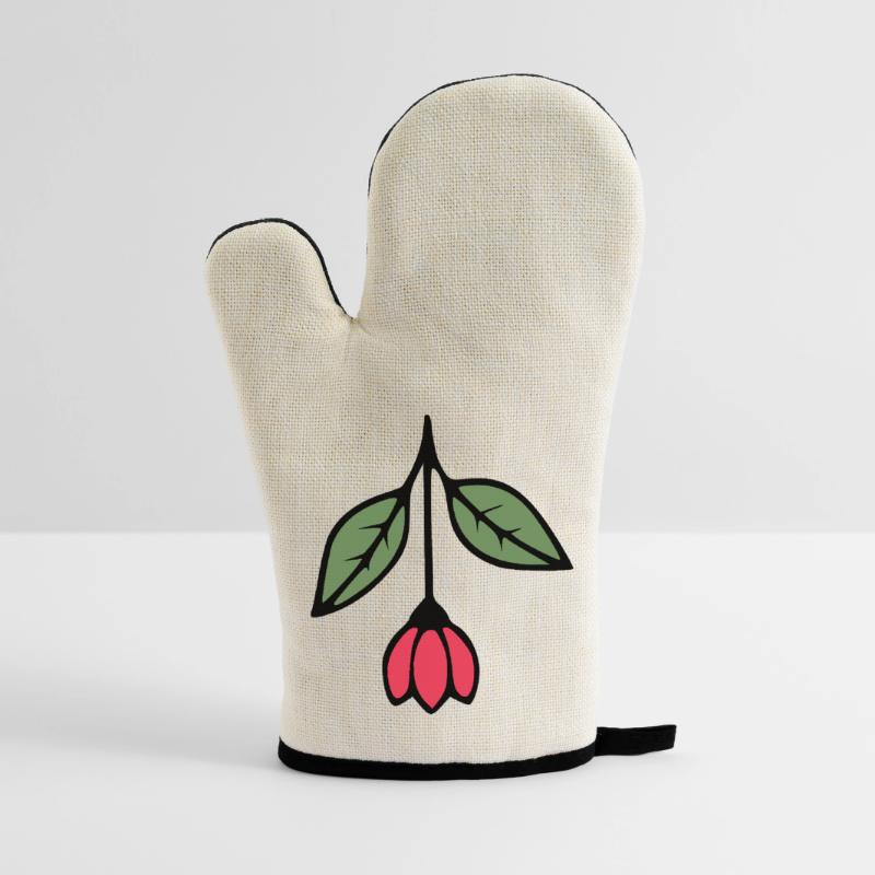 Muttertags Geschenk Mutter Muttertag Geschenkidee  Ofenhandschuh mit Gummibeschichtung