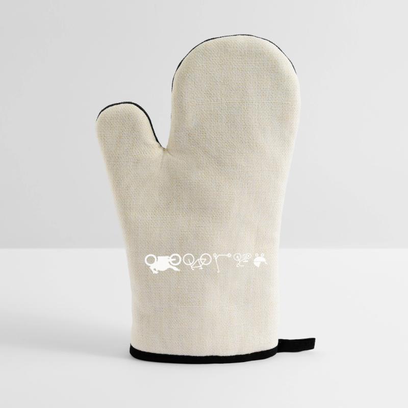 Motorad Evolution Development Funny Oven glove with rubber coating