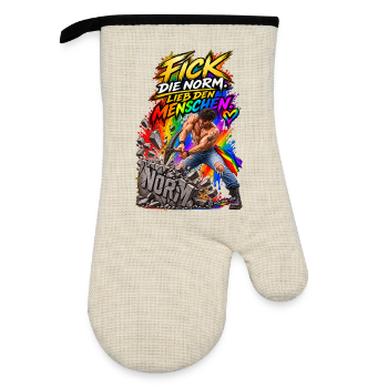 Ofenhandschuh mit Gummibeschichtung