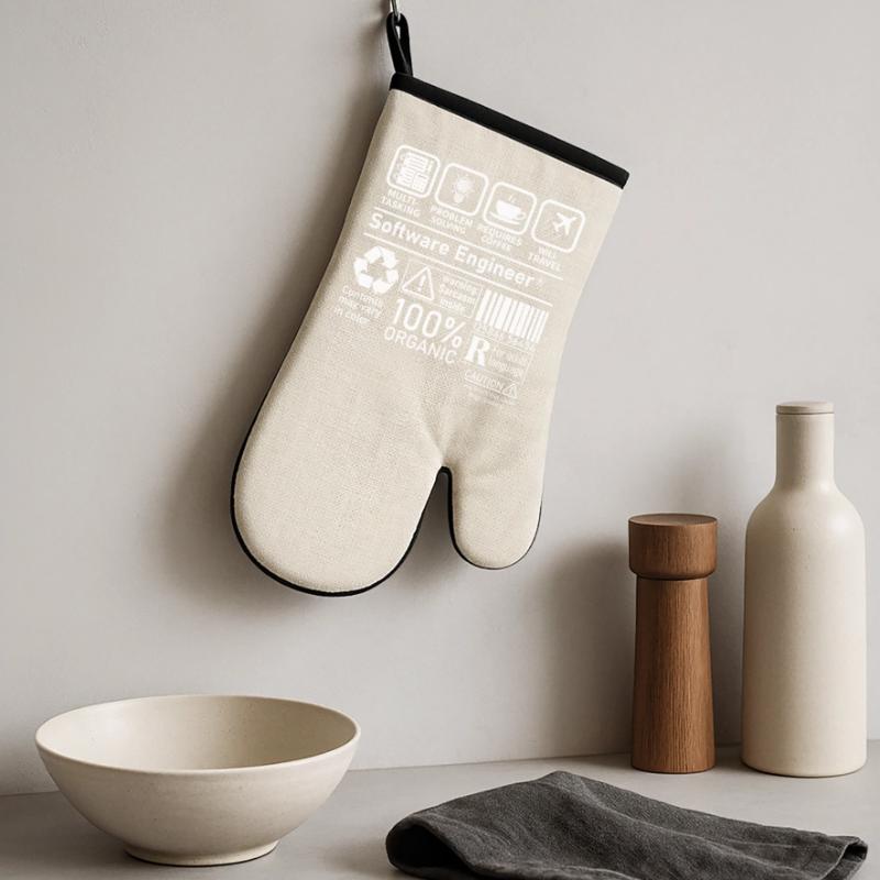 software engineer multi tasking problem solving Oven glove with rubber coating