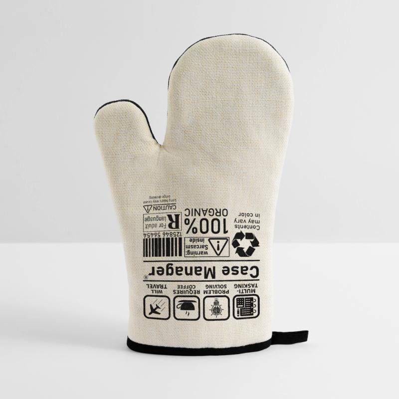 Case Manager multi tasking problem solving require Oven glove with rubber coating