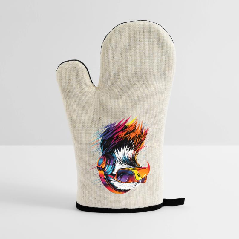 Eagle Bald Eagle Golden Eagle White-tailed Eagle Oven glove with rubber coating