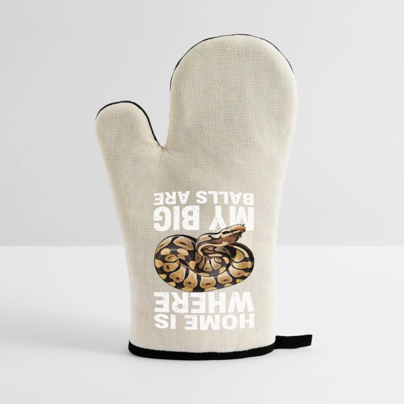 Python roi Serpents Amateurs de terrarium Python Gant de cuisine avec revêtement en caoutchouc