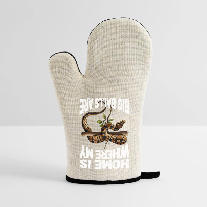 Python roi Serpents Amateurs de terrarium Python Gant de cuisine avec revêtement en caoutchouc