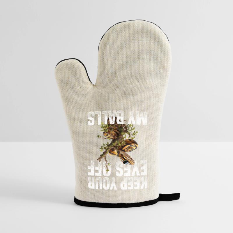 Python roi Serpents Amateurs de terrarium Python Gant de cuisine avec revêtement en caoutchouc