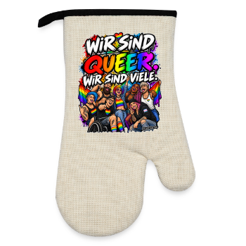 Ofenhandschuh mit Gummibeschichtung