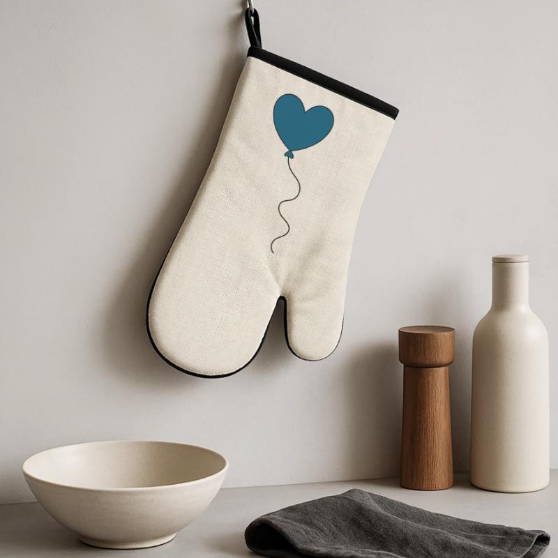 Muttertags Geschenk Mutter Muttertag Geschenkidee  Ofenhandschuh mit Gummibeschichtung