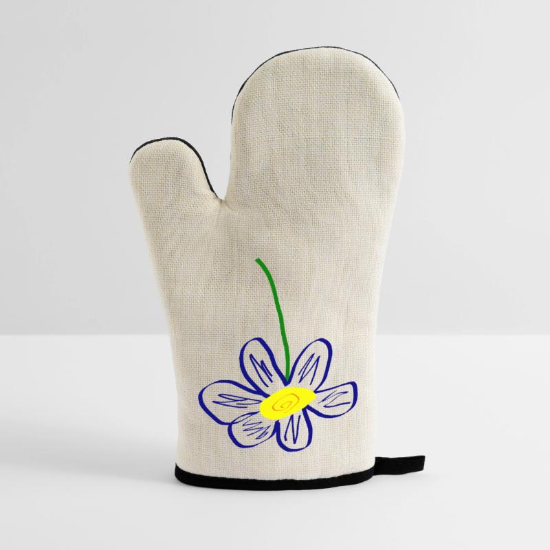 Muttertags Geschenk Mutter Muttertag Geschenkidee  Ofenhandschuh mit Gummibeschichtung