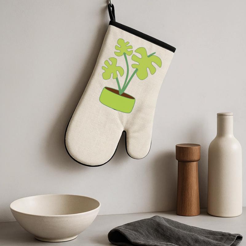 Muttertags Geschenk Mutter Muttertag Geschenkidee  Ofenhandschuh mit Gummibeschichtung
