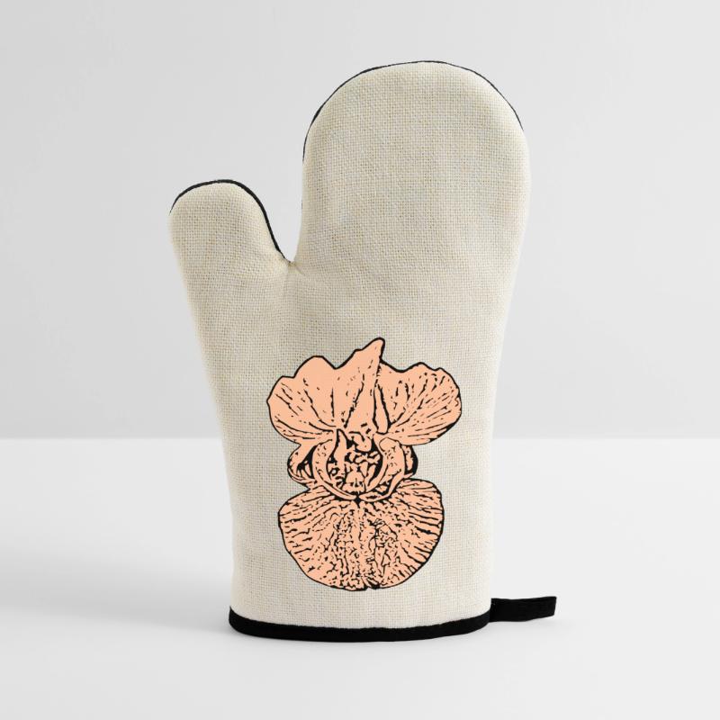 Muttertags Geschenk Mutter Muttertag Geschenkidee  Ofenhandschuh mit Gummibeschichtung