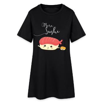 Équipe Sushi Sœurs Manga Manga Mignons Cosplay Japon Amis - Robe T-shirt Femme - noir - Devant