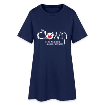 Clown gefrühstückt - Frauen T-Shirt-Kleid - Light Navy - Vorne