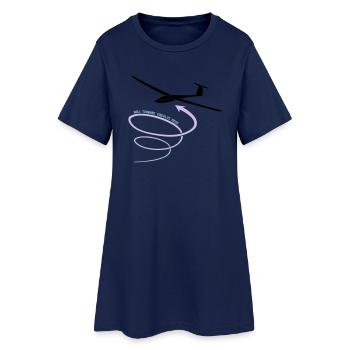 nol__turbare_circulos_meos - Robe T-shirt Femme - marine clair - Devant