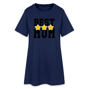 Meilleure Maman - Fête des Mères - Robe T-shirt Femme - marine clair - Devant