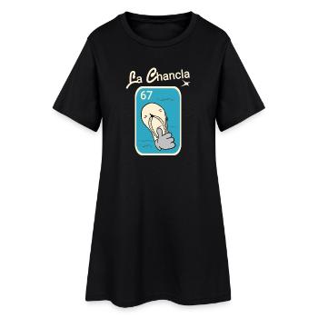 Célébrez la culture mexicaine avec des schuh drôles - Robe T-shirt Femme - noir - Devant