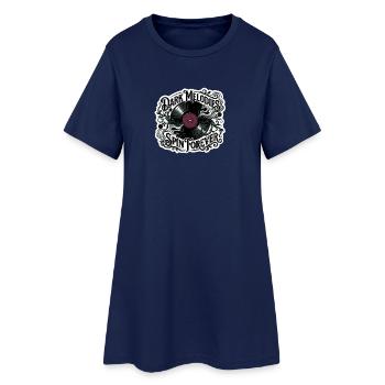 Dark Melodies Spin Forever - Robe T-shirt Femme - marine clair - Devant