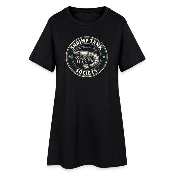 Association des crevettes | Aquatiques - Robe T-shirt Femme - noir - Devant
