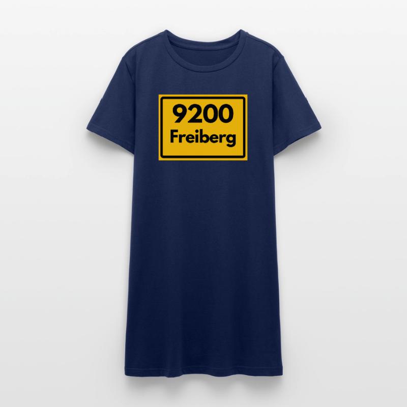 OLD POSTCODE 9200 SAXONY FREIBERG POSTAL CODE Women’s T-Shirt Dress