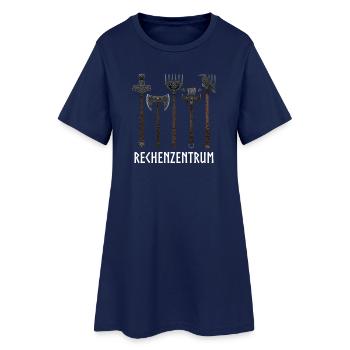 Rechenzentrum lustige Programmierer Sprüche - Frauen T-Shirt-Kleid - Light Navy - Vorne