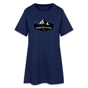Djerdjer_Alayen_2 - Robe T-shirt Femme - marine clair - Devant
