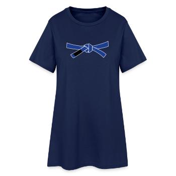 Bluebelt - Blue Belt - Women’s T-Shirt Dress - light navy - Front
