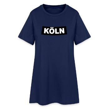 Élément de chapitre de Cologne (JGA MC-Rocker-Design) - Robe T-shirt Femme - marine clair - Devant