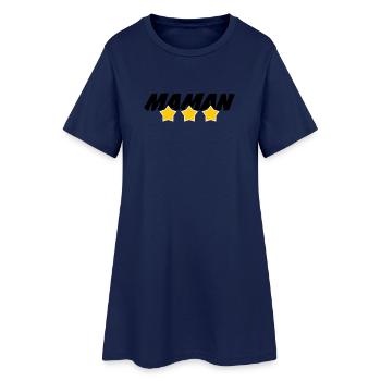 Maman d'Amour - Mother's Day - Women’s T-Shirt Dress - light navy - Front