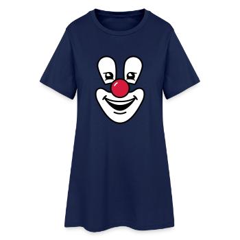Clown - Women’s T-Shirt Dress - light navy - Front