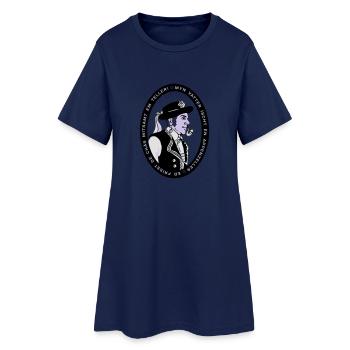Appenzeller Spruch - Frauen T-Shirt-Kleid - Light Navy - Vorne