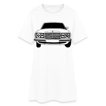 MB w123 ...(24) - Frauen T-Shirt-Kleid - Weiß - Vorne