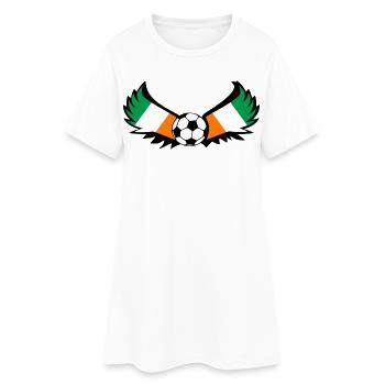 Soccer Ireland - Women’s T-Shirt Dress - white - Front