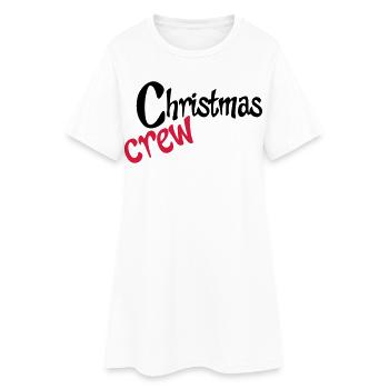 Christmas - Women’s T-Shirt Dress - white - Front