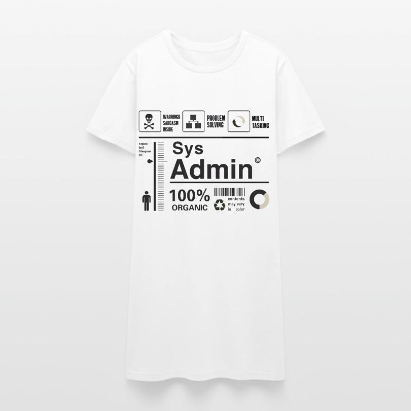 Sys Admin Problem Computer Nerd pc Platine cpu ner Frauen T-Shirt-Kleid